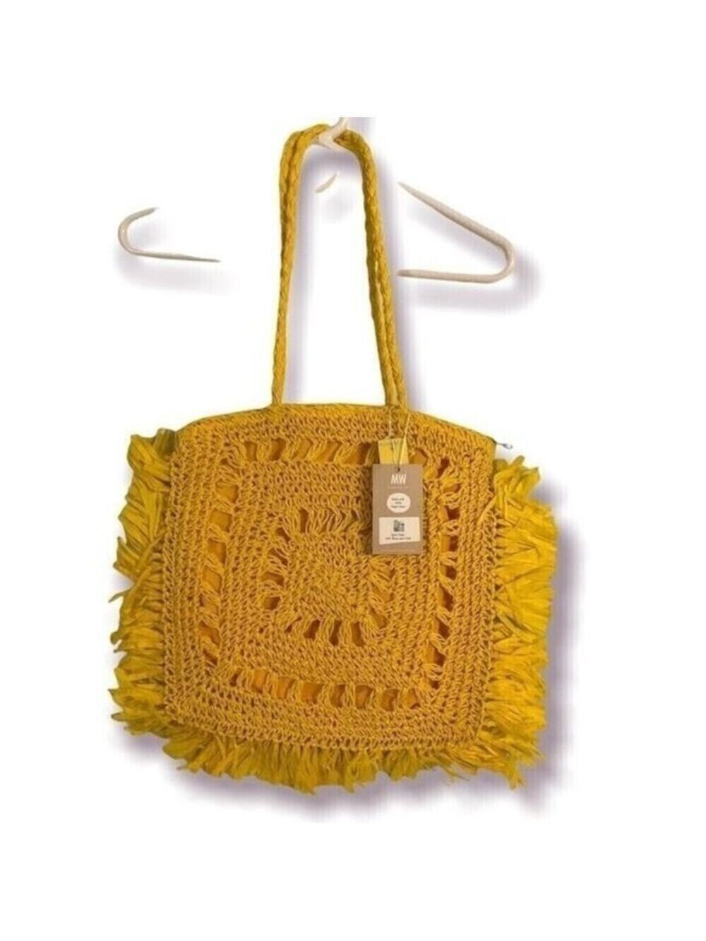 USA Seagrass Woven Tote Bag - Picture 3 of 3
